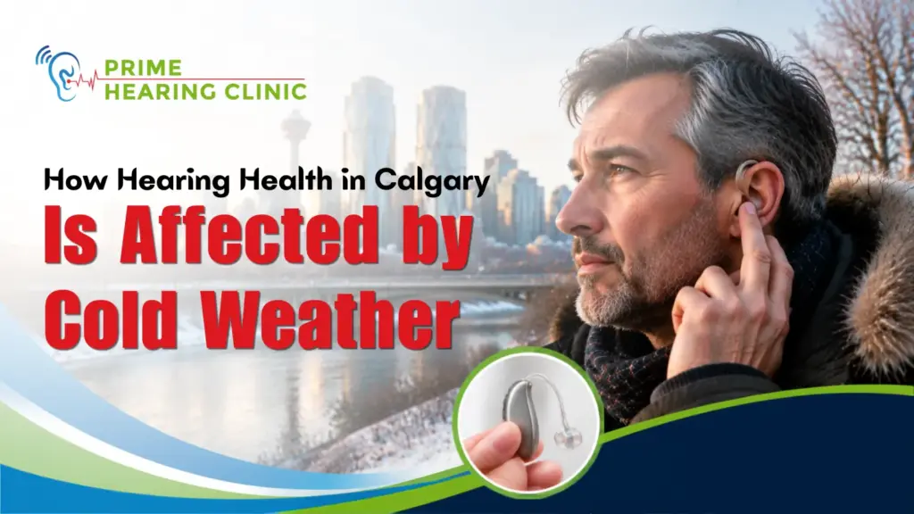 Hearing health affected by cold weather