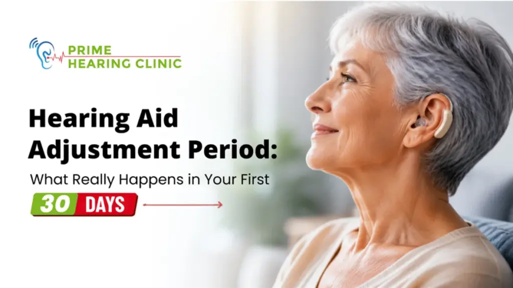 The first 30 days with hearing aids