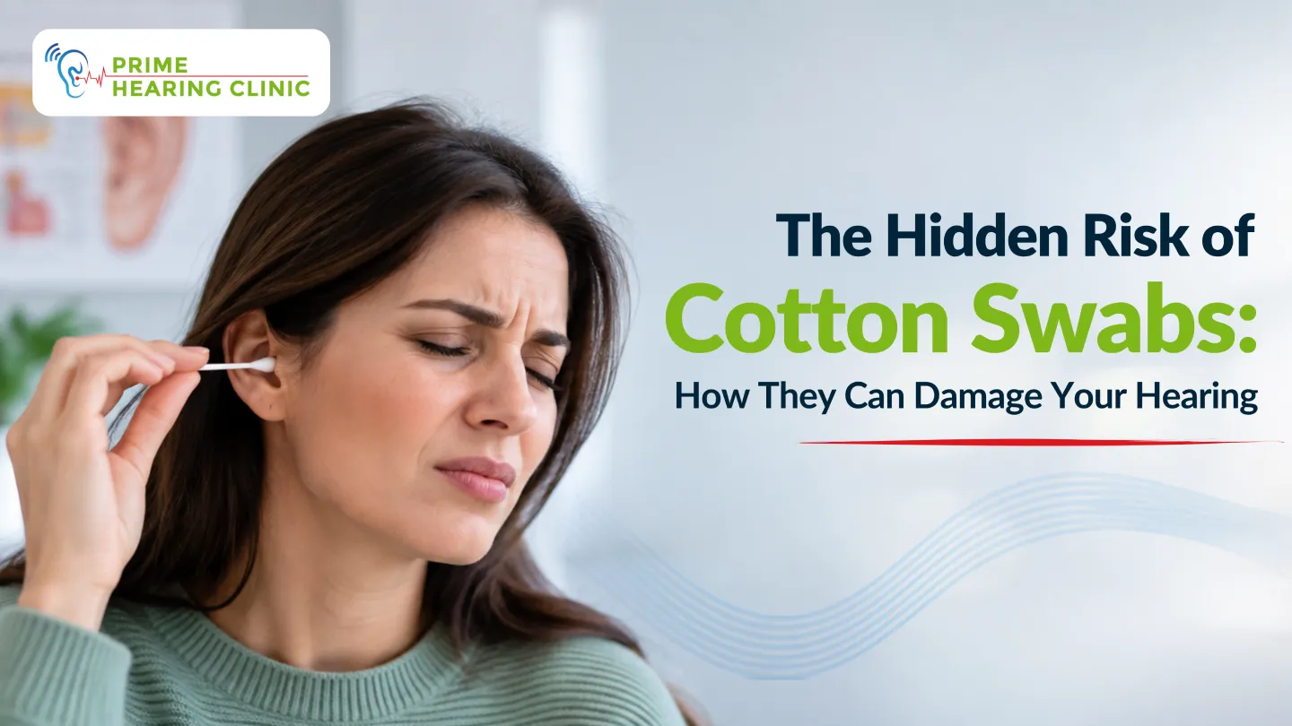 Hidden risk of cotton swabs for hearing